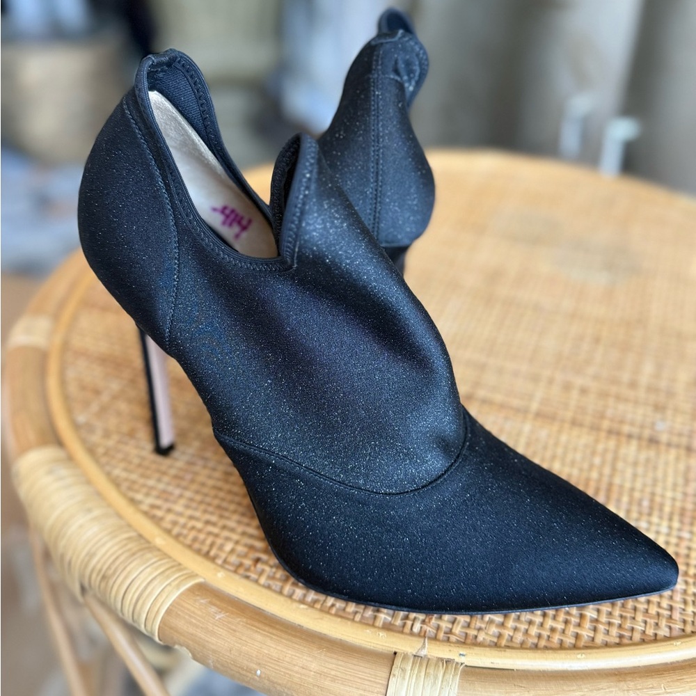 Elegant classy stilettos booties heels pointy toe shoes - Picture 5 of 11